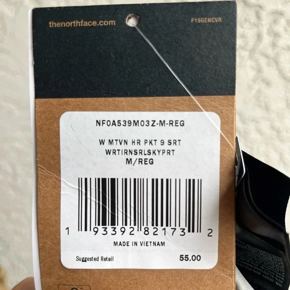 THE NORTH FACE Light Camouflage Fitted Biker Shorts with Pockets Women’s Medium - Picture 12 of 14